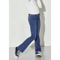 Schlagjeans KIDS ONLY "KONROYAL" Gr. 152, N-Gr, blau (medium, blue, denim) Mädchen Jeans