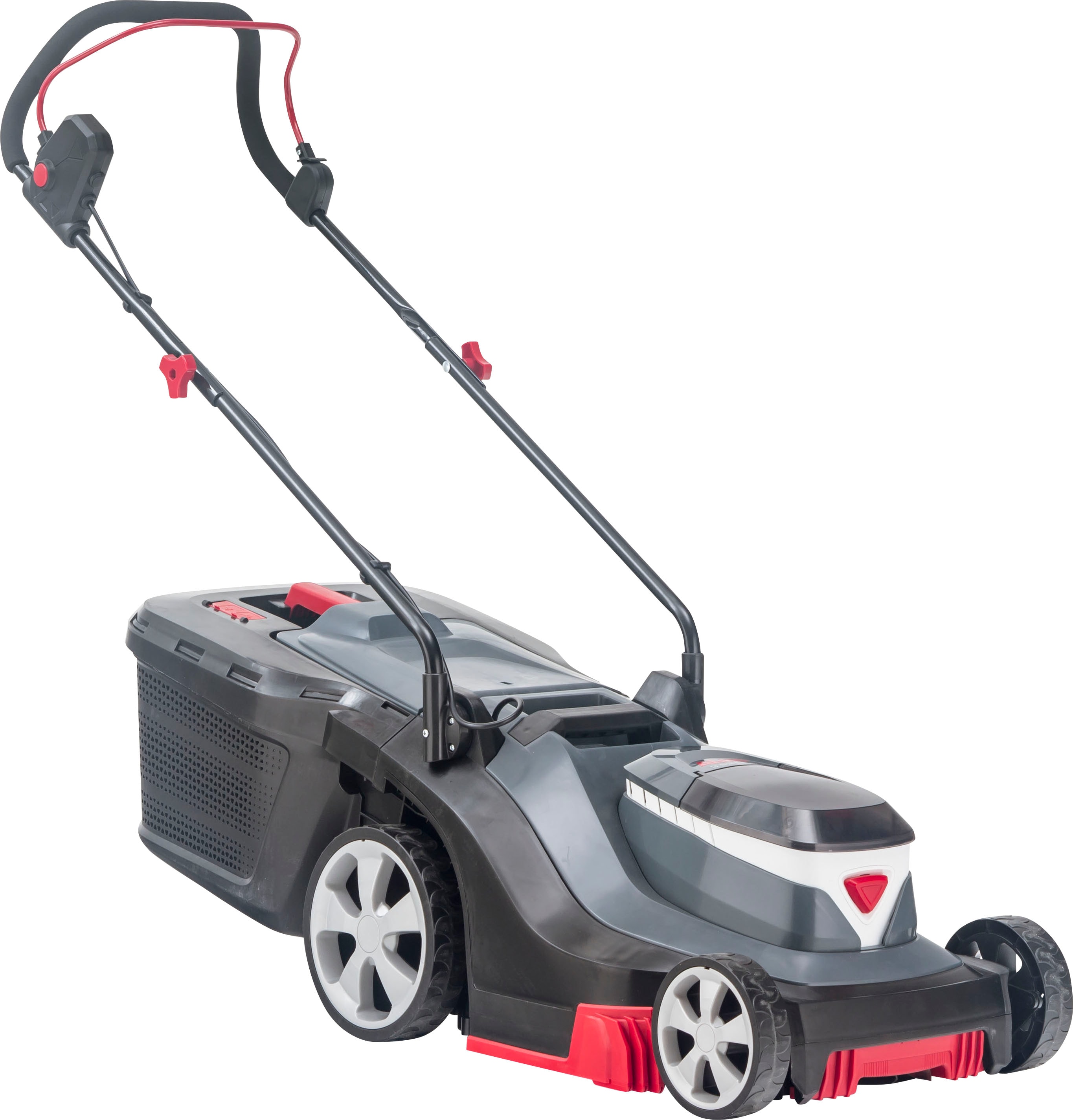 Akkurasenmäher AL-KO "HOME AND GARDEN COMPATIBLE 3.82 Li Easy", grau, Rasenmäher, 38 cm Schnittbreite, ohne Akku