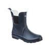 Gummistiefel MOLS "Suburbs W", Gr. 36, blau (navy), Naturkautschuk, sportlich, Schuhe, wasserdicht