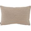 Dekokissen H.O.C.K. "Zircono", beige (beige, ecru, ethnomuster, jaquard, struktur), B:40cm H:10cm L:60cm, Polyacryl, Dekokissen_Sitzkissen_Kissenhüllen, mit Ethnomuster, Kissenhülle mit Füllung, 1 Stück