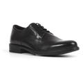 Schnürschuh GEOX "UOMO CARNABY" Gr. 42, schwarz Herren Schuhe Business-Schuhe