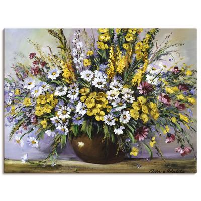 Wandbild ARTLAND "Herrlichkeit von Gänseblümchen", bunt (farbe bild(er): bunt), B:120cm H:90cm, Canvas, Leinwand, Bilder, als Leinwandbild, Poster in verschied. Größen Image
