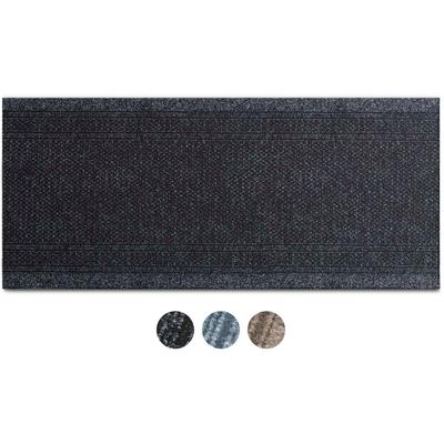 Küchenläufer "AZTEC, Made in Belgium", grau (dunkelgrau), B:66cm H:7,2mm L:650cm, Polypropylen, PRIMAFLOR-IDEEN IN TEXTIL, Teppiche, Nadelfilz, sehr robust und strapazierfähig, rutschhemmend, Küche Image
