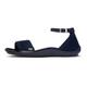 Barfußschuh LEGUANO Gr. 43, blau (dunkelblau) Damen Schuhe Sandalen Bestseller