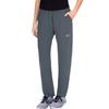 Jerseyhose TRIGEMA "TRIGEMA Freizeithose mit elastischer Kordel", Damen, Gr. S, US-Größen, grau (anthrazit), 74% Nylon, 26% Elastan, casual, Hosen