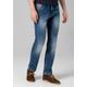 Slim-fit-Jeans TIMEZONE "Slim EdwardTZ" Gr. 33, Länge 34, blau Herren Jeans 5-Pocket-Jeans