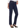 5-Pocket-Jeans CLASSIC BASICS Gr. 21, Kurzgrößen, blau (dark blue) Damen Jeans