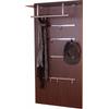Garderobenpaneel INOSIGN "1200 CSF, TOPSELLER", braun (braun, schwarzglas), MDF, Garderobenpaneele, Maße (B/T/H): 60/26/120 cm