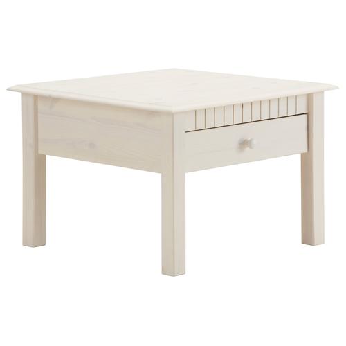 Couchtisch HOME AFFAIRE Tische Gr. B/H/T: 60 cm x 42 cm x 60 cm, weiß Couchtisch Eckige Couchtische Holz-Couchtische Tisch