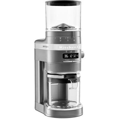 KitchenAid Kaffeemühle 5KCG8433EMS, 150 W silberfarben Kaffee Espresso Haushaltsgeräte