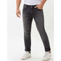 5-Pocket-Jeans BRAX "Style CHUCK" Gr. 35, Länge 30, grau Herren Jeans 5-Pocket-Jeans