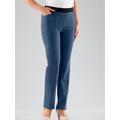 Stretch-Jeans CLASSIC BASICS Gr. 225, E x trakurzgrößen, blau (blue, bleached) Damen Jeans Stretch