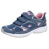 Laufschuh LICO "Joggingschuh Silas V", Gr. 40, blau (grau), Synthetik, Schuhe Halbschuh Klettschuh Laufschuh Modernsneaker