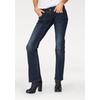 Bootcut-Jeans G-STAR "Midge Saddle Bootcut", Damen, Gr. 32, Länge 32, blau (schwarz aged, neutro stretch denim), Denim/Jeans, Obermaterial: 92% Baumwolle, 7% Polyester, 1% Elasthan, casual, bootcut fit lang, Jeans