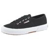 Sneaker SUPERGA "Cotu Classic", Gr. 41, schwarz-weiß (schwarz, weiß), Textil, unifarben, sportlich, Schuhe, mit klassischem Canvas-Obermaterial