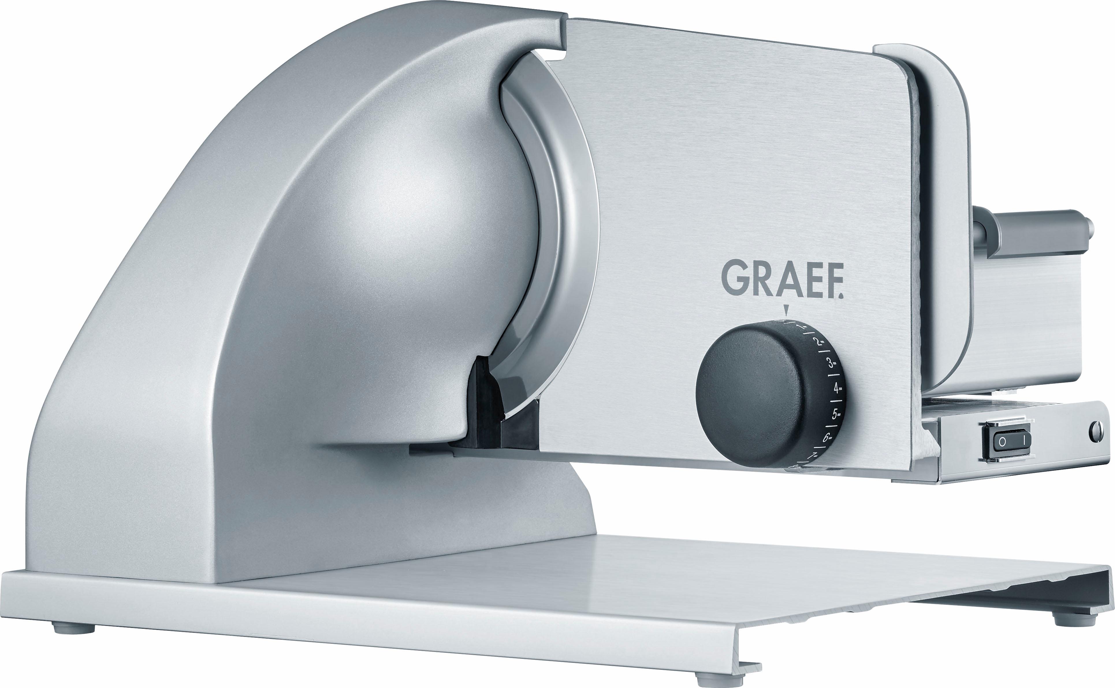 GRAEF Allesschneider "Sliced Kitchen SKS 900", grau (titan), B:30cm H:27,7cm T:41,5cm, Allesschneider