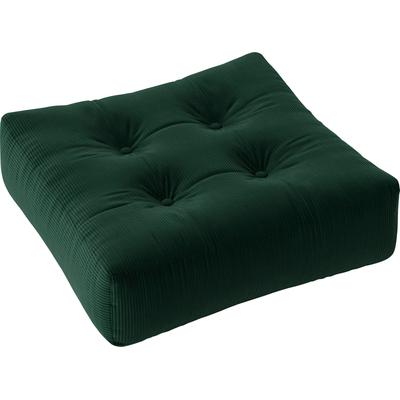 Pouf KARUP DESIGN "More Pouf", grün (seetang), B:70cm H:22cm T:70cm, Stoff, Poufs Image