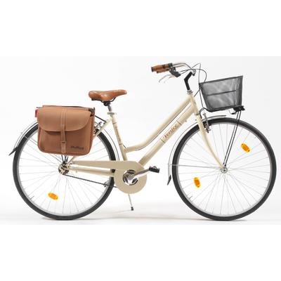 Singlespeed "Citybike 603 Lady" Gr. 46, beige (beige, beige), VENICE - I LOVE ITALY, Fahrräder, 46cm, 28 Zoll (71,12cm), für Damen