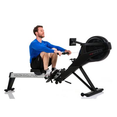 Rudergerät FINNLO BY HAMMER "Ergometer Rower Aquon Evolution", silber (schwarz, silberfarben), RudergeräteB:50cm H:107cm L:240cm, Rudermaschine, B:50cm H:107cm L:240cm Image