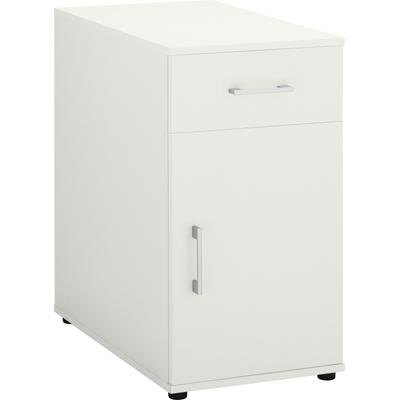 Rollcontainer VOGL MÖBELFABRIK "Modila", weiß, B:40cm H:72cm T:67cm, Spanplatte, Rollwagen Image