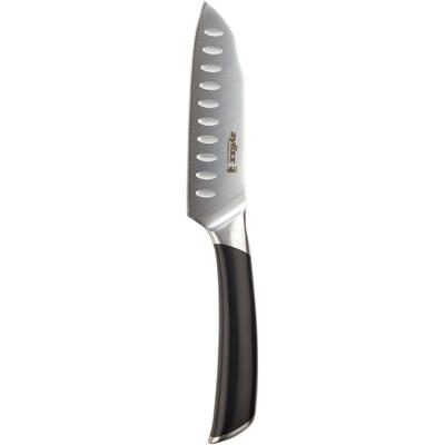 Santokumesser ZYLISS "Comfort Pro" Kochmesser Gr. Gesamtlänge 26 cm Klingenlänge 13 cm, silberfarben (silberfarben, schwarz) Kochmesser