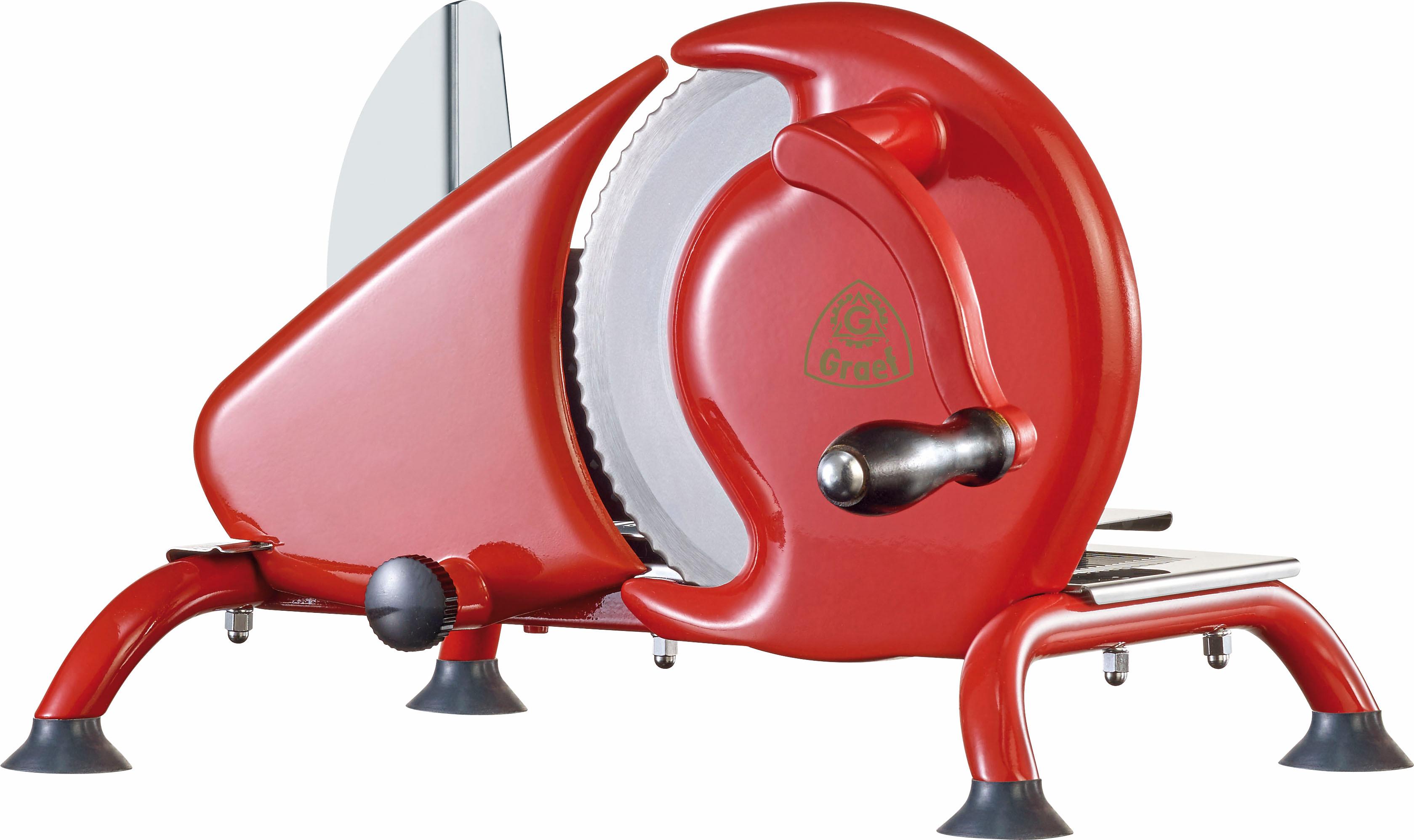 GRAEF Allesschneider "Manuale H 93", rot, B:36,5cm H:24,5cm T:37,5cm, Allesschneider