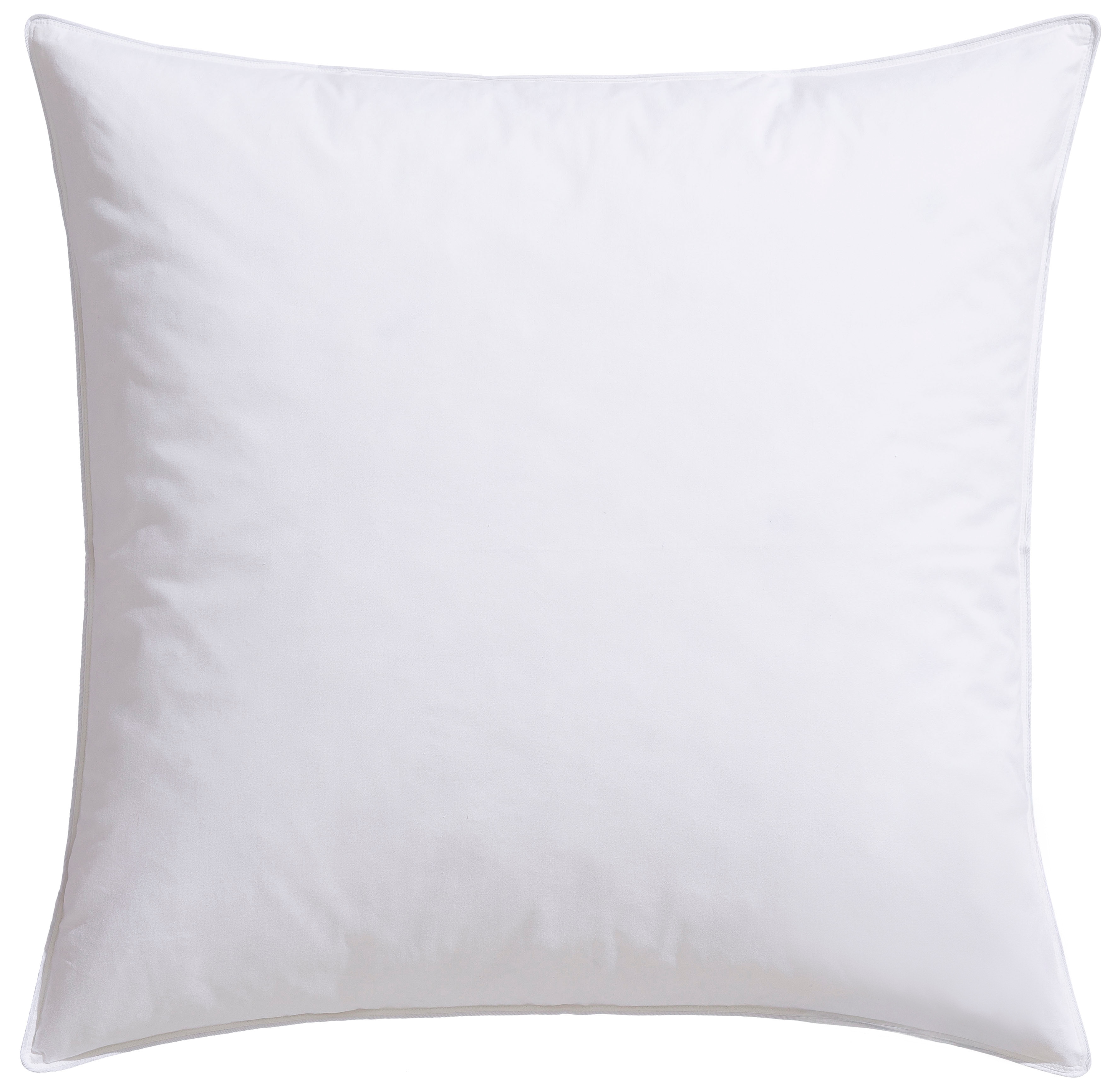 Federkopfkissen OTTO HOME "Köniz, Kopkissen 40x80 cm, 80x80 cm", weiß, B:80cm L:80cm, Bezug: 100% Baumwolle. Füllung: 85% Federn, 15% Daunen, Kopfkissen, Kissen, Made in Germany, allergikerfreundlich, Made in Green Image