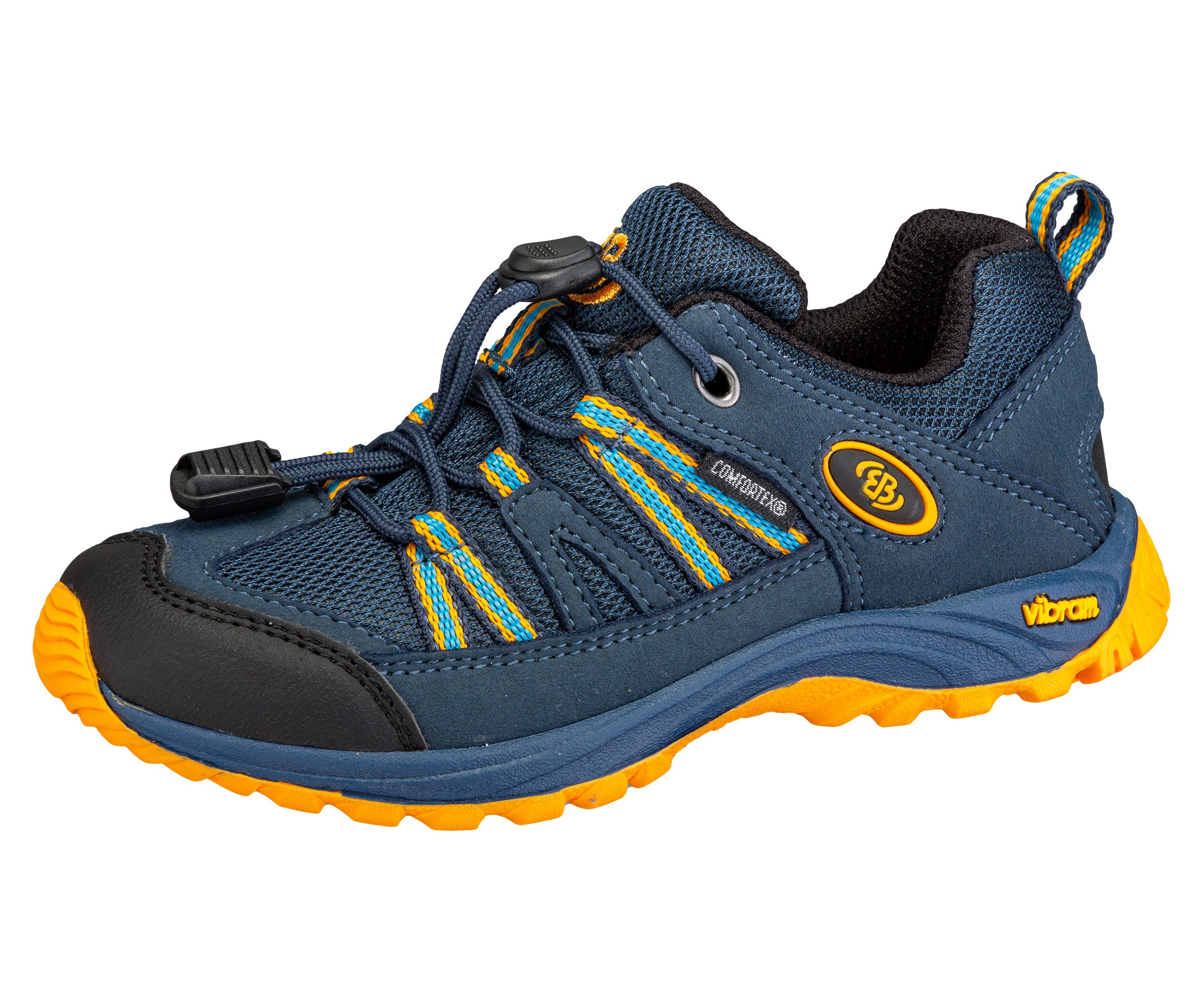 Outdoorschuh BRÜTTING "Outdoorschuh Ohio Low", Gr. 33, blau, Synthetik, Schuhe Image