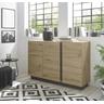 Sideboard INOSIGN ""CLAiR Sideboard 52"", braun (eiche artisan), B:138cm H:91cm T:40cm, Sideboards, Breite 138 cm