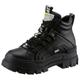 Schnürboots BUFFALO "ASPHA NC" Gr. 39, schwarz Damen Schuhe Plateaustiefeletten