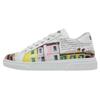 Sneaker DOGO "Ace Low-Top Sneaker Burano Island Damen Sneaker", Damen, Gr. 37, Normalschaft, weiß, Lederimitat, casual, Schuhe, Handgefertigt