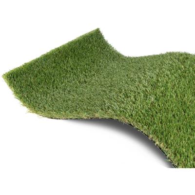 Kunstrasen "MIDSOMMAR, Made in Netherlands", grün, B:400cm H:40mm L:50cm, Polyethylen (PE), PRIMAFLOR-IDEEN IN TEXTIL, Teppiche, realistische Optik, mit Drainagefunktion, ideal für Balkon & Terrasse Image