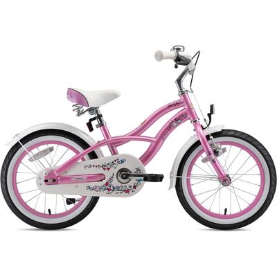 Kinderfahrrad BIKESTAR Fahrräder Gr. 23 cm, 16 Zoll (40,64 cm), rosa Kinder Kinderfahrräder