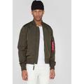 Bomberjacke ALPHA INDUSTRIES "MA-1 TT" Gr. XS, grau (rep grey) Herren Jacken Übergangsjacken