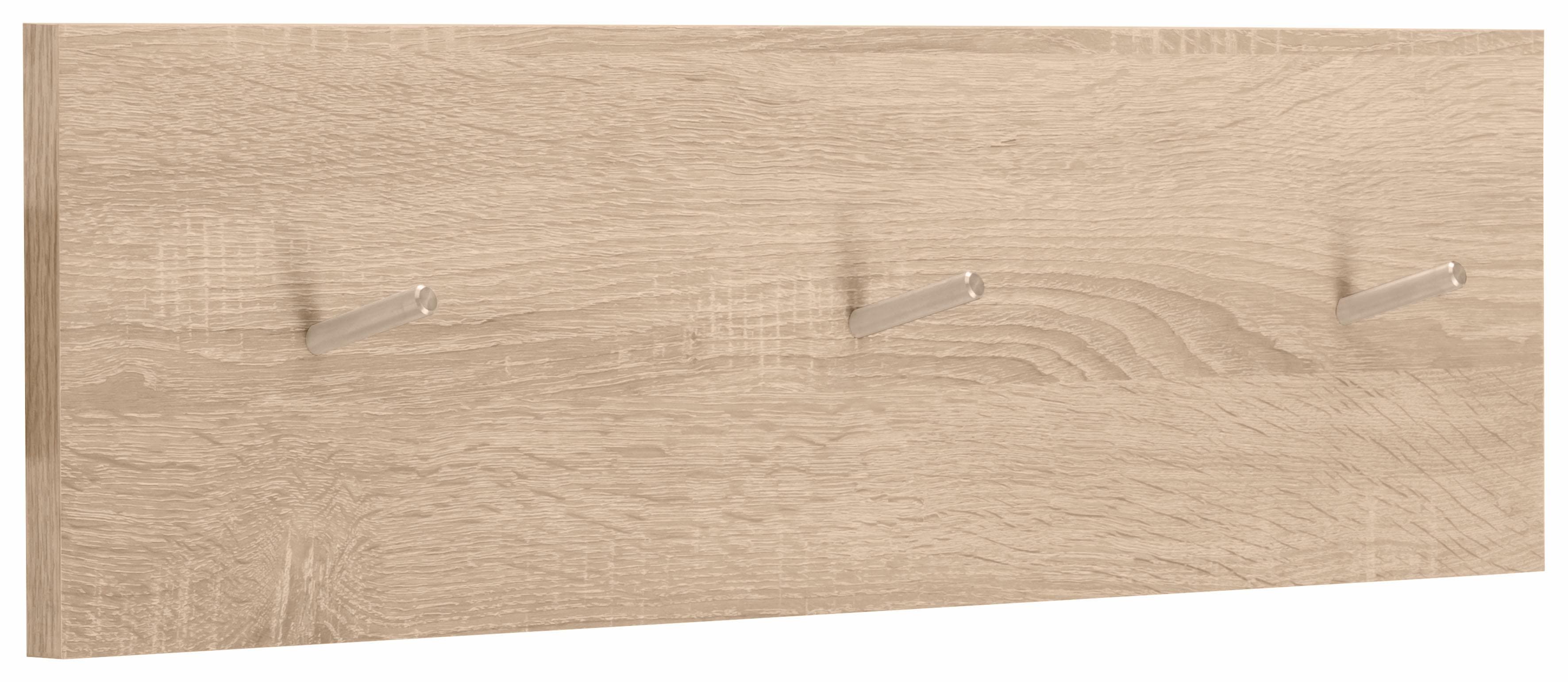 Garderobenpaneel VOGL MÖBELFABRIK "Toronto", braun (sonoma eichefarben), B:80cm H:20cm, Holzwerkstoff, Garderobenpaneele, Garderobenpaneel