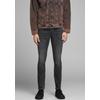 Slim-fit-Jeans JACK & JONES "JJIGLENN JJORIGINAL CB 774 NOOS", Herren, Gr. 31, Länge 34, grau (grau denim), Denim/Jeans, Obermaterial: 70% Baumwolle, 28% Polyester, 2% Elasthan, Abriebeffekte, modisch, slim fit knöchellang, Jeans