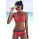 Bügel-Bikini ELBSAND Gr. 40, Cup E, rot Damen Bikini-Sets Ocean Blue