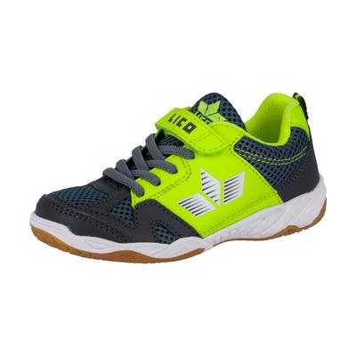 Indoorschuh LICO "Sportschuh Sport VS", Kinder, Gr. 31, grau, Synthetik, Schuhe