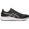Laufschuh ASICS "PATRIOT 13", Gr. 45, schwarz-weiß (schwarz, weiß), Textil, Synthetik, mehrfarbig, sportlich, Schuhe