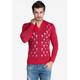 V-Ausschnitt-Pullover CIPO & BAXX Gr. XL, rot Herren Pullover V-Ausschnitt-Pullover