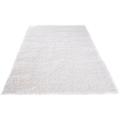 Hochflor-Teppich MY HOME "Senara" Teppiche Gr. B/L: 80 cm x 250 cm, 50 mm, 1 St., weiß Esszimmerteppiche weich, einfarbig, idealer Teppich für Wohnzimmer, Schlafzimmer