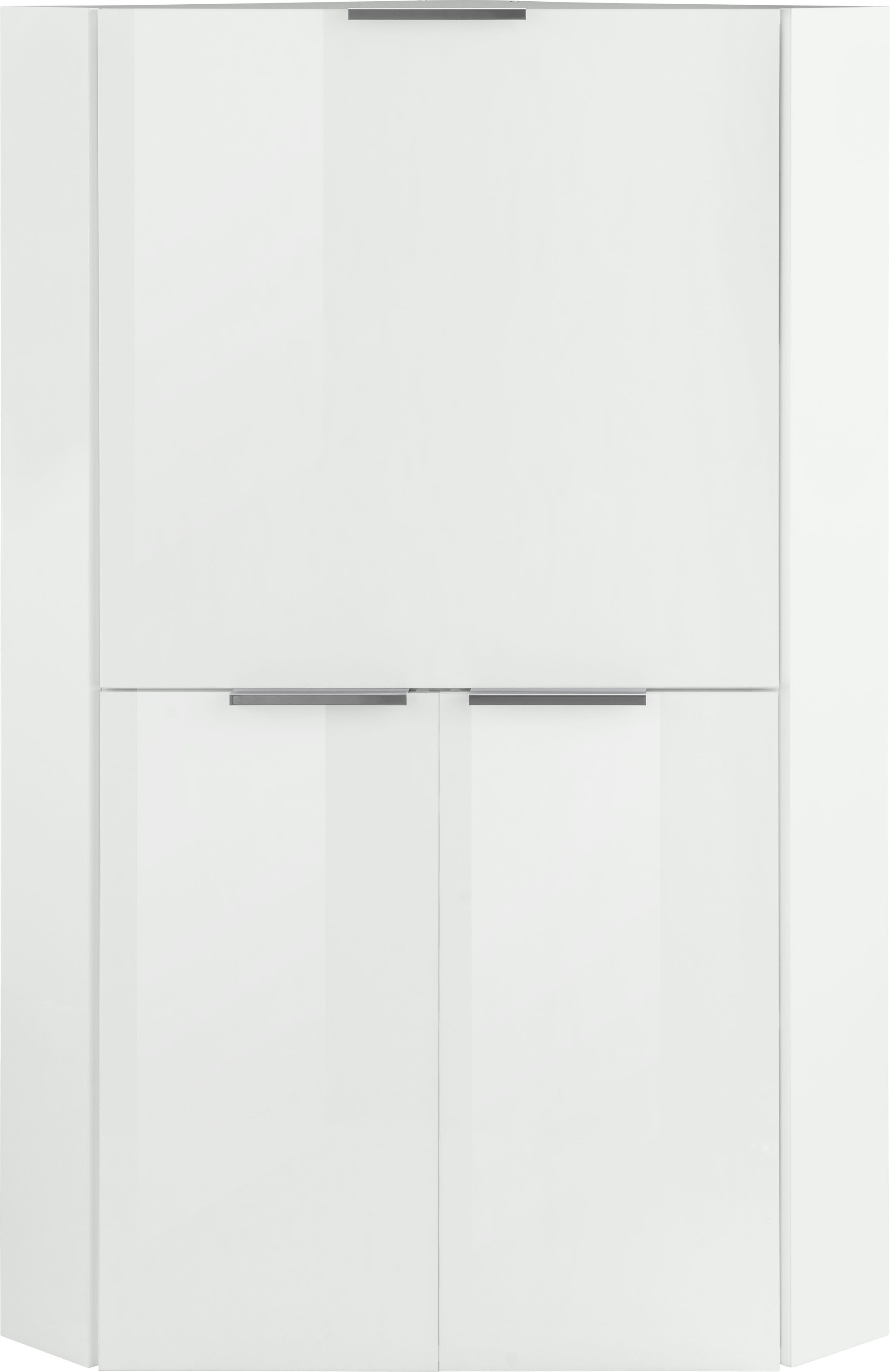 Sekretär INOSIGN "Dalia, Sekretär", weiß (weiß hochglanz), B:90cm H:140cm T:56cm, Sekretäre, Sekretär, Eckschreibtisch mit Stauraum, Breite 90 cm, Made in Italy