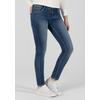 5-Pocket-Jeans TIMEZONE "Tight AleenaTZ", Damen, Gr. 25, US-Größen, blau, 83% Baumwolle 15% Polyester 2% Elastan, lang, Jeans 5-Pocket-Jeans