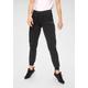 Jogginghose H.I.S Gr. 36, N-Gr, schwarz Damen Hosen Jogginghosen