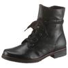 Schnürstiefelette GABOR, Damen, Gr. 35, schwarz, Kalbsleder, klassisch, Schuhe, Blockabsatz, Schnürboots, Businessschuh mit Best Fitting Ausstattung, Topseller