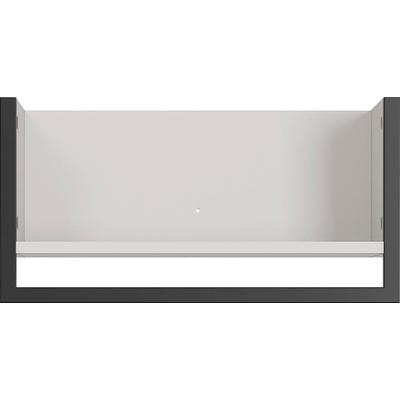 Garderobenpaneel GERMANIA "GW-MADEO", grau (kaschmir), B:51cm H:26cm T:30cm, Spanplatte, Metall, Garderobenpaneele Image