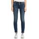 Slim-fit-Jeans TOM TAILOR "Alexa Slim" Gr. 32, Länge 30, blau (random bleached) Damen Jeans Röhrenjeans Bestseller