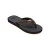 Sandale QUIKSILVER "Carver Squish", Gr. 10(43), braun (braun, schwarz, braun), Obermaterial: Synthetikmaterial / Futter: Textil / Außensohle: Gummi, Schuhe