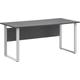 Schreibtisch SCHILDMEYER "Serie 1500" Tische Gr. B/H/T: 160 cm x 73,2 cm x 65 cm, grau (anthrazit, silber, anthrazit) Schreibtische