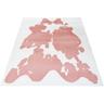 "Hochflor-Teppich BRUNO BANANI ""Makayla"" Teppiche Gr. B/L: 120 cm x 160 cm, 30 mm, 1 St., rosa (rosé) Esszimmerteppiche"